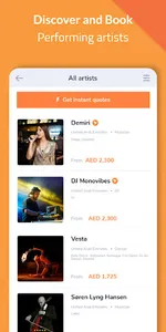 Soul Artists - Talent Booking screenshot 1