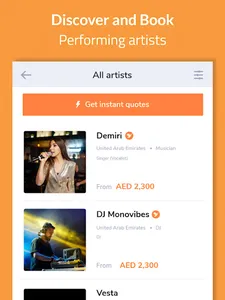 Soul Artists - Talent Booking screenshot 17