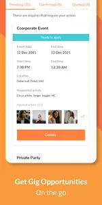 Soul Artists - Talent Booking screenshot 2