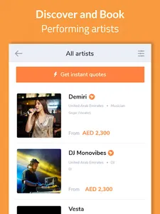 Soul Artists - Talent Booking screenshot 9