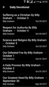 Billy Graham's Sermons screenshot 0