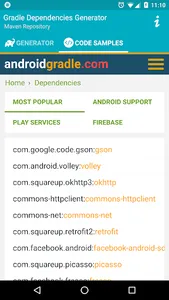 Gradle Dependencies Generator screenshot 4