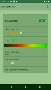 Bluelight Filter screenshot 1