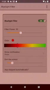 Bluelight Filter screenshot 2