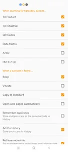 Barcode Scanner screenshot 3