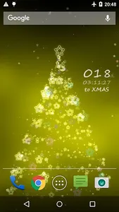 Christmas Live Wallpaper screenshot 1