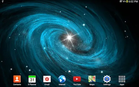 Galaxy Live Wallpaper screenshot 5