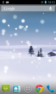 Snow Live Wallpaper screenshot 1