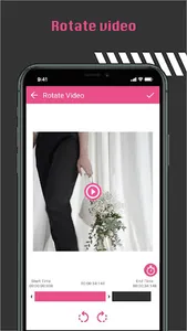 Video editor - Flip video Rota screenshot 3