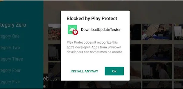 Blocked By Play Protect screenshot 1