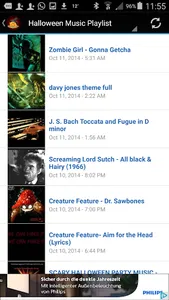 Halloween Music Radio Stations screenshot 3