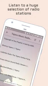 Tejano Music Radio Stations screenshot 1