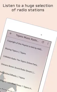 Tejano Music Radio Stations screenshot 5