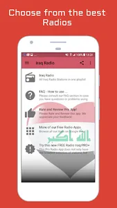Iraq Radio Stations Music News screenshot 0