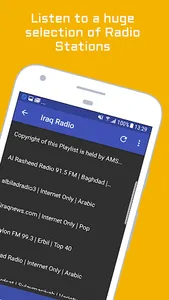 Iraq Radio Stations Music News screenshot 1