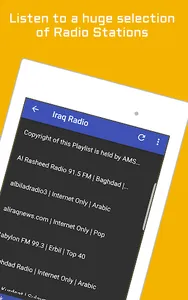 Iraq Radio Stations Music News screenshot 5