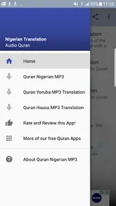 Audio Quran Hausa Translation screenshot 1