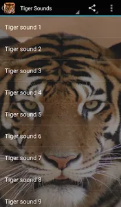 Tiger Sounds screenshot 0