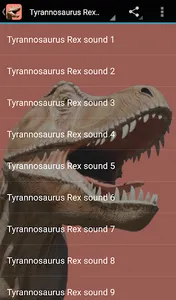 Tyrannosaurus Rex Sounds screenshot 0