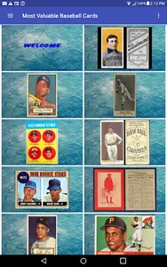 Most Valuable Baseball Cards screenshot 3