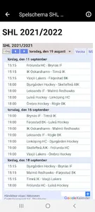Följ Svensk Hockey screenshot 4