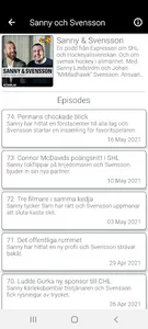 Följ Svensk Hockey screenshot 5