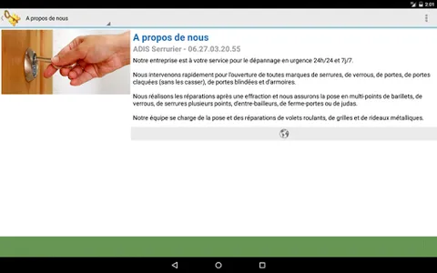 Dépannage Serrurerie Besançon screenshot 7