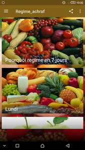 Regime en 7 jours screenshot 0