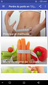 Perdre du poids en 13 jours screenshot 0