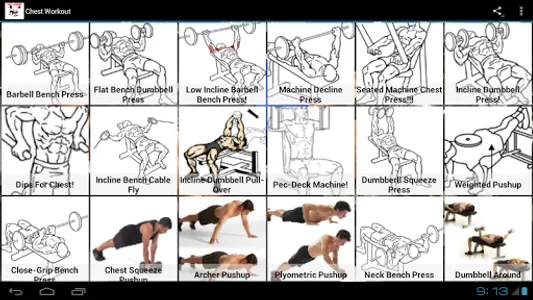 Chest Workout! screenshot 3