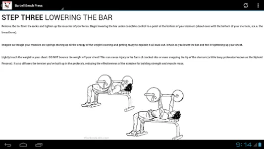 Chest Workout! screenshot 4