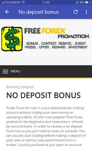 Free Forex Promotion screenshot 1