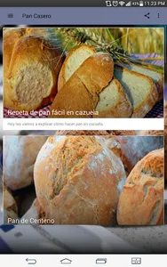 Pan Casero Recetas Fáciles screenshot 0