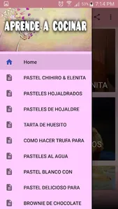 Receta de Pasteles Caseros screenshot 1