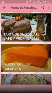 Receta de Pasteles Caseros screenshot 5