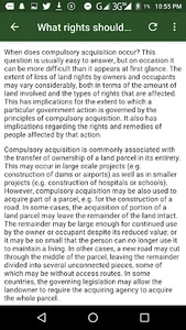 Compulsory Acquisition of Land screenshot 1