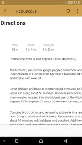 Marocain recipes screenshot 3