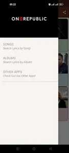 OneRepublic Lyrics screenshot 0