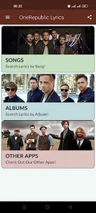 OneRepublic Lyrics screenshot 1