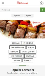 Yebam - Online Yemek Sipariş screenshot 0