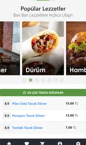 Yebam - Online Yemek Sipariş screenshot 1
