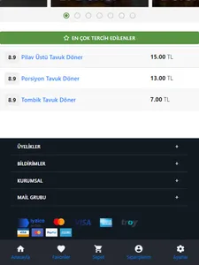 Yebam - Online Yemek Sipariş screenshot 5