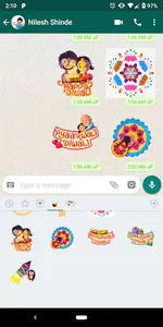 Diwali Stickers for WhatsApp,  screenshot 1