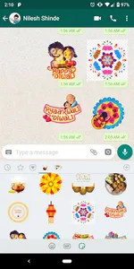 Diwali Stickers for WhatsApp,  screenshot 2
