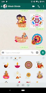 Diwali Stickers for WhatsApp,  screenshot 3