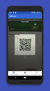 QrReader Scan QR code easily! screenshot 0