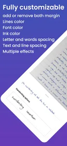 Handwriter: text to assignment screenshot 3