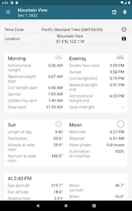 Sun Position, Sunrise/set PRO screenshot 7