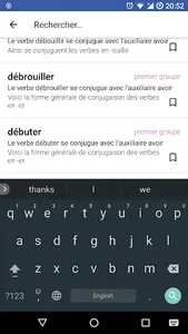 Conjugation French Verb screenshot 2