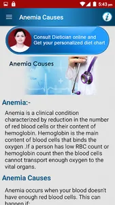 Anemia Care Diet & Nutrition screenshot 1